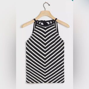 Maeve Melany Knit Halter Top